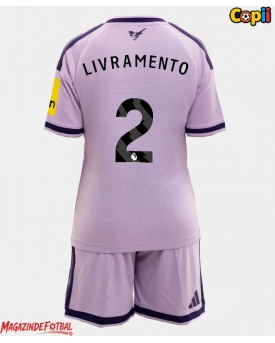 Newcastle United Tino Livramento #2 Echipament de Fotbal Replică 2026-27 Copii Treilea (+ Șorturi)